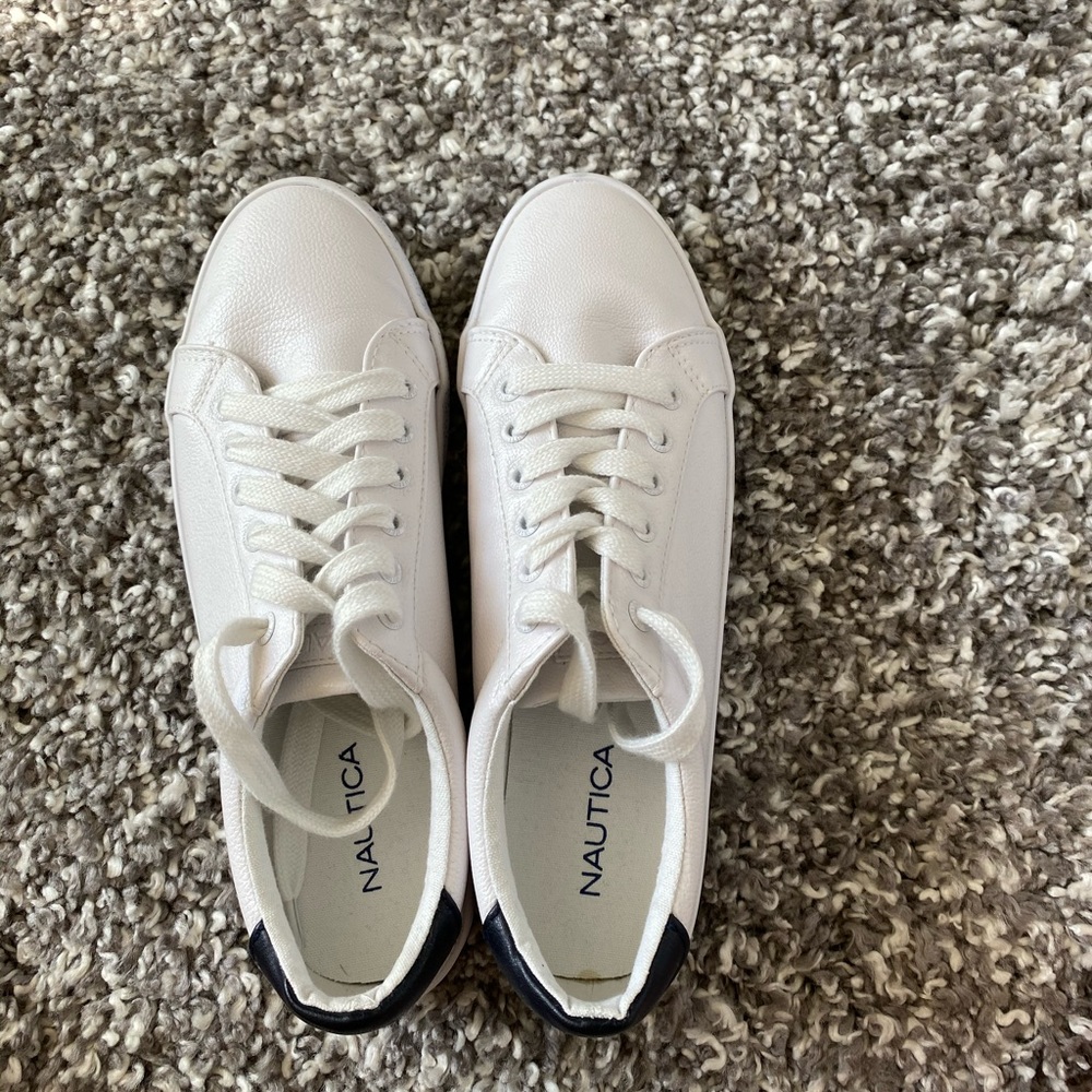 SOLD Nautica white sneakers